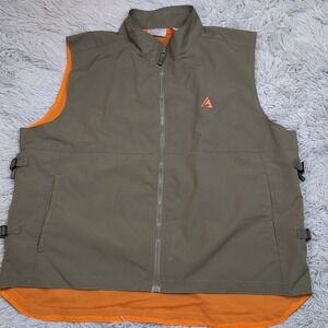 Athletic Works Vest Mens XL Green‎ Sportswear Fishing Mesh Lining Comfort